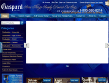 Tablet Screenshot of gaspard.ca